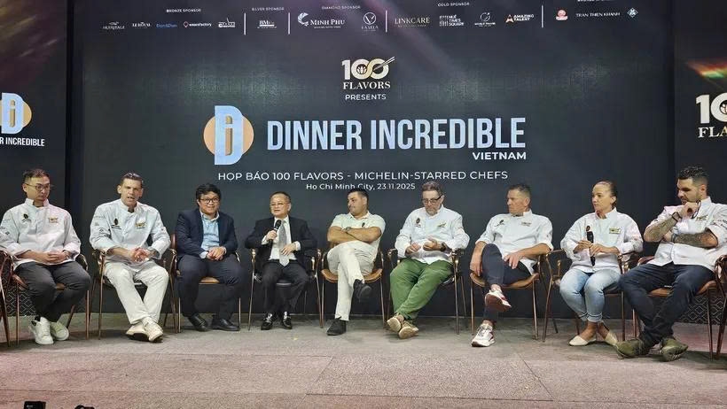 World Michelin-starred chefs gather in Vietnam for 100 Flavors week event